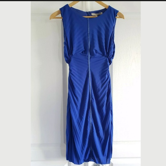 Halston Heritage Sunburst Sheath Dress - Picture 2 of 12